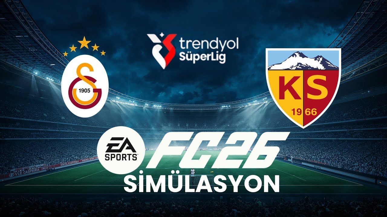 Galatasaray vs Kayserispor | Maç Simülasyonu & Detaylı Analiz | Süper Lig