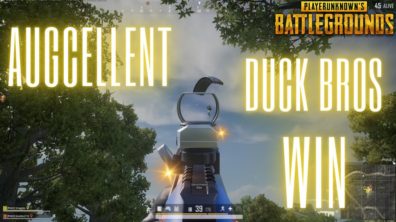 PubG PC/NA/FPP Duos Frozen Erengel: Augcellent Duck Bros Win