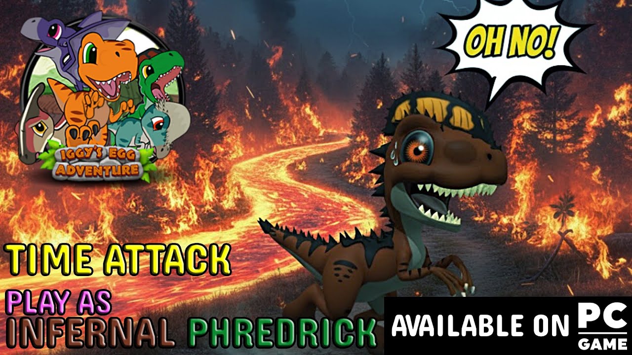 IGGY'S EGG ADVENTURE - TIME ATTACK - PLAY AS INFERNAL PHREDRICK - KUKUWADEWI TV