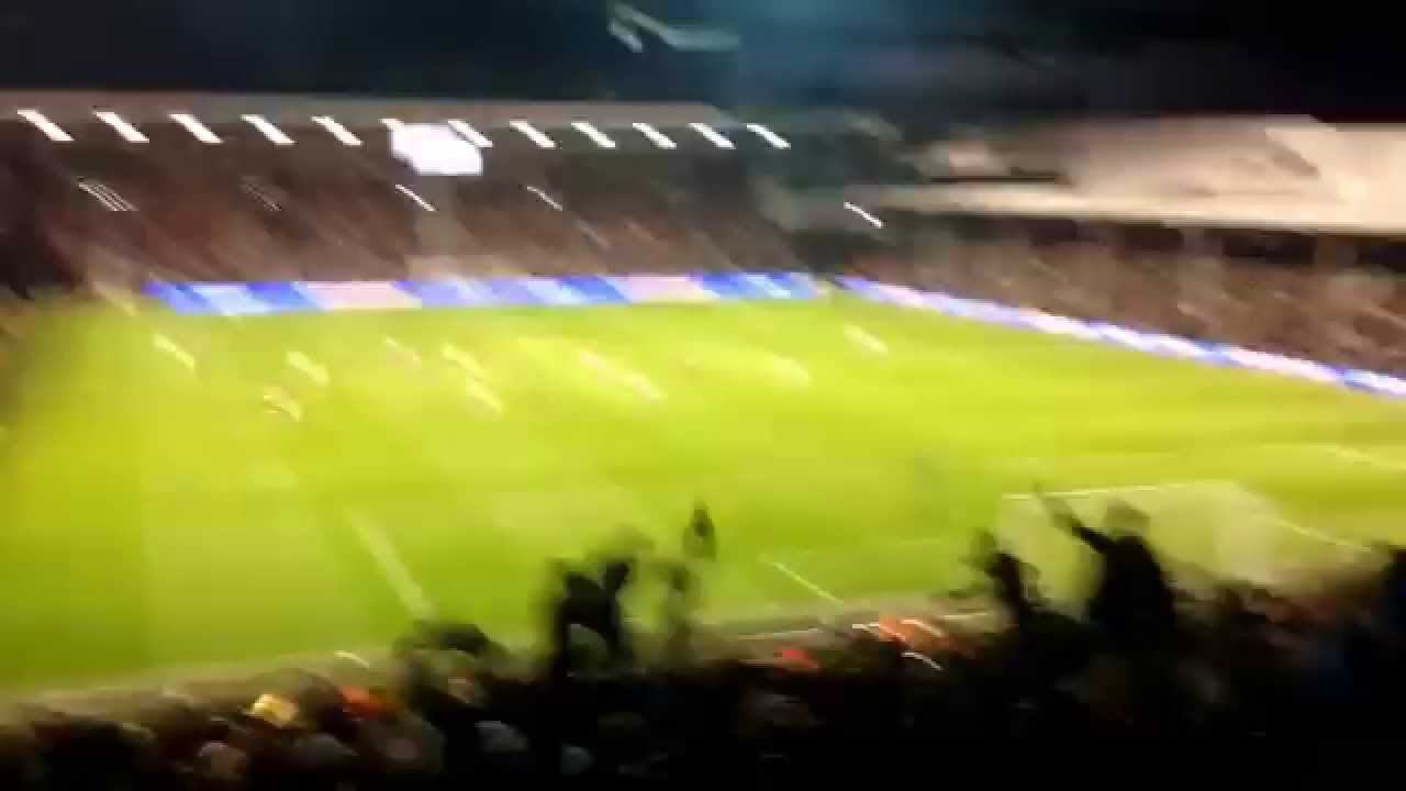 QPR fans away at Fulham!! Everywhere we Goooooooooo!! 26/09/2015