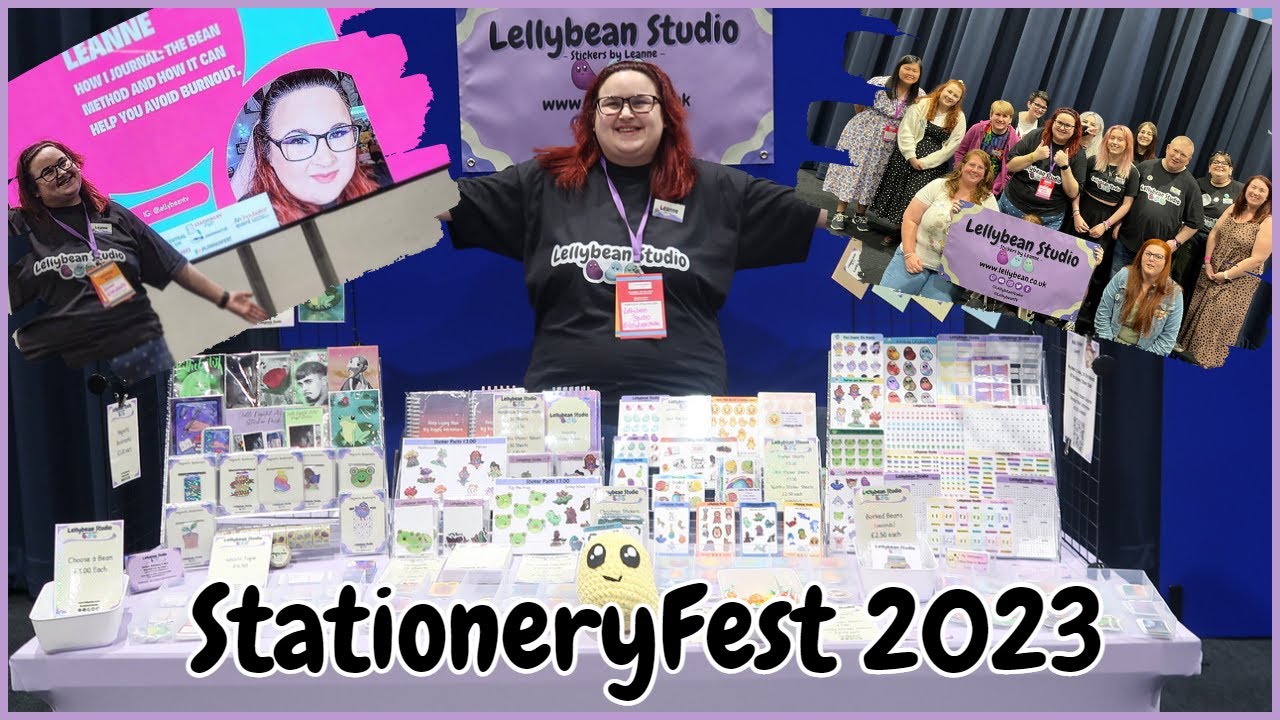 Taking Lellybean Studio To A Convention | StationeryFest 2023 | Studio Vlog ♡