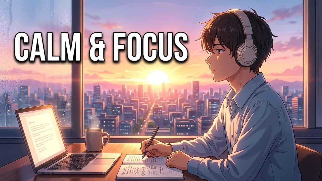 Before Sunrise Lo-fi | Peaceful Beats for Studying, Late Night Calm & Morning Focus