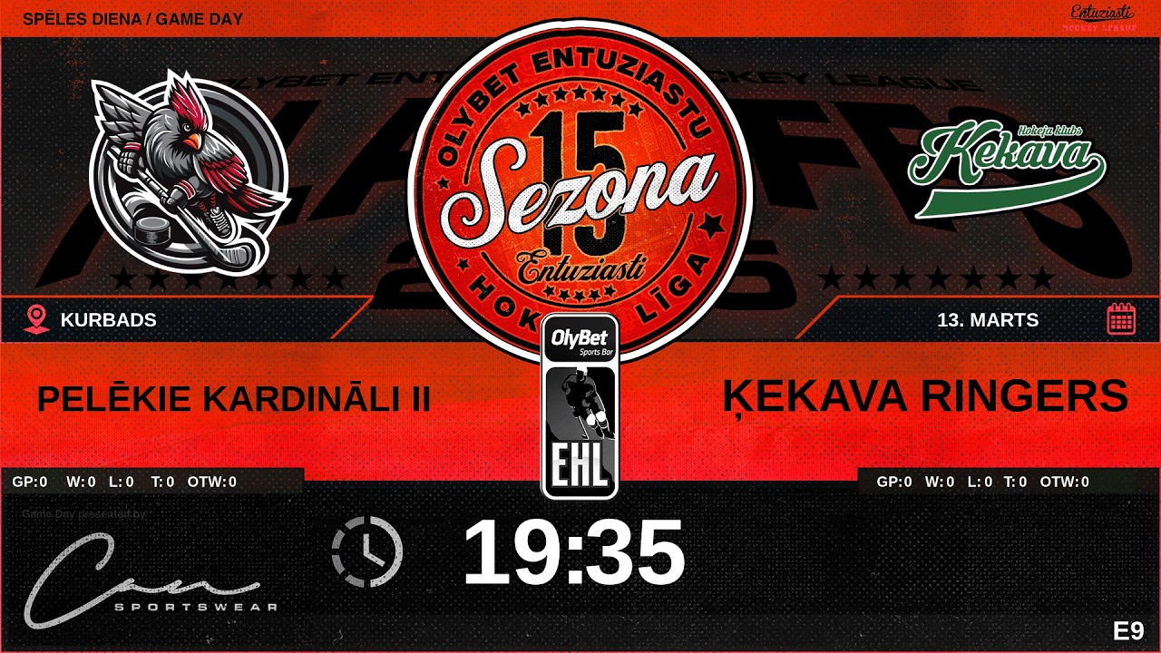 2026 03 13 | PELĒKIE KARDINĀLI II (PK2) - ĶEKAVA RINGERS (ĶE5) | E9
