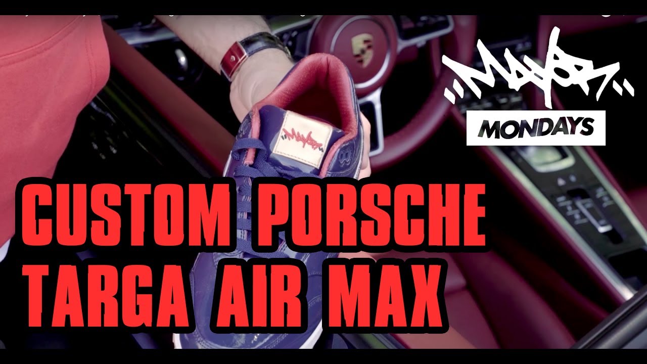 Mayor Mondays | Porsche Targa with Custom Matching Nike Air Max