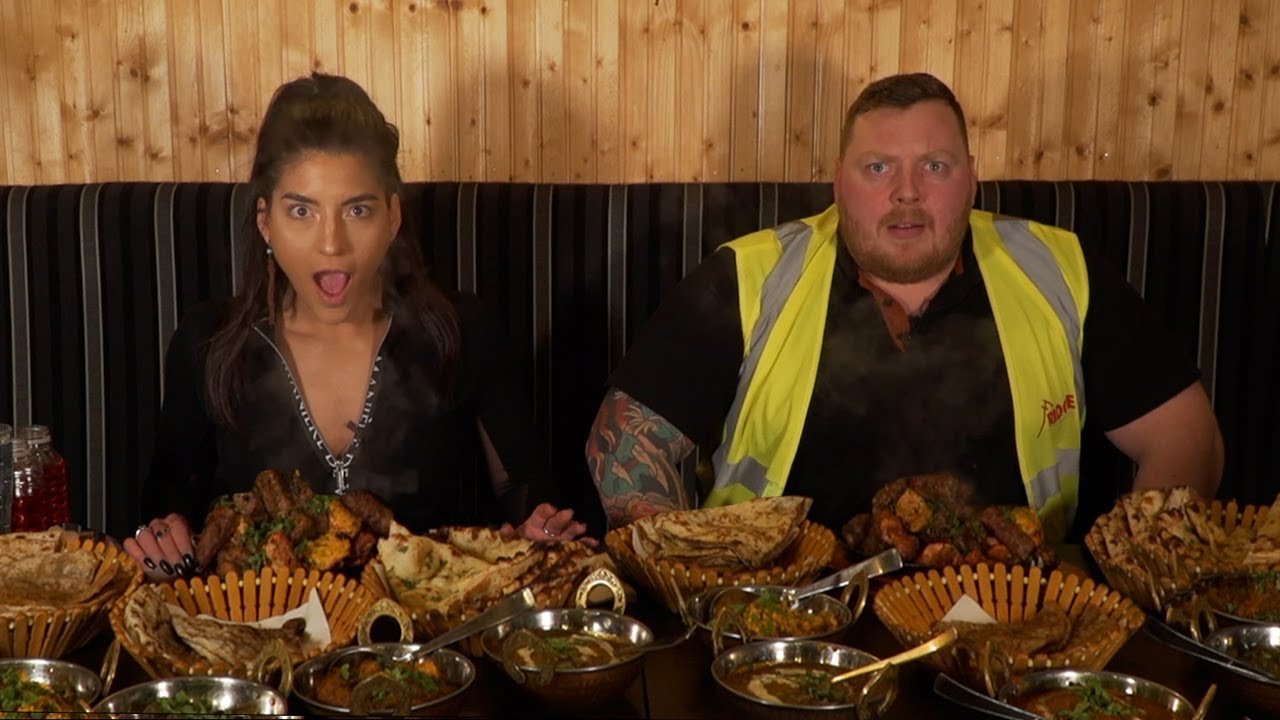 I FAILED?!! Britains BIGGEST Indian Curry challenge | Prince of Punjab | GirlVs.Food