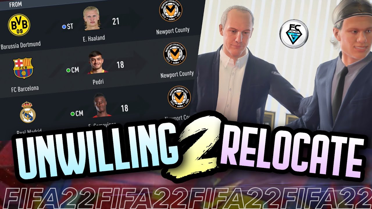 FIFA 22: НЕ ХОТЯТ ПЕРЕЕЗЖАТЬ