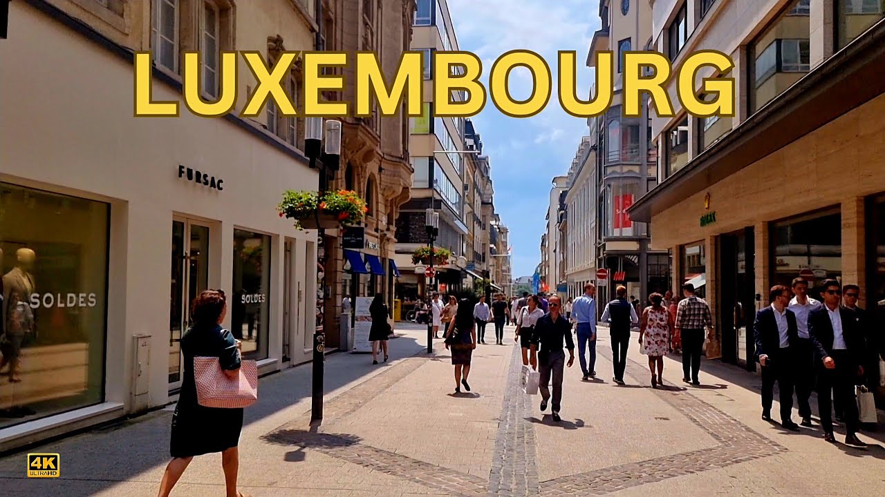 The Gibraltar of the North 🇱🇺 & one of the greenest cities in Europe. 4K 60fps
