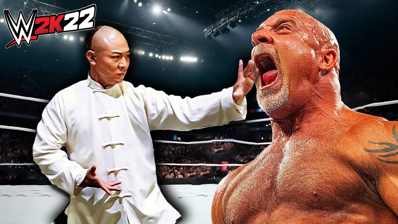 Huo Yuanjia vs. Goldberg (WWE 2K22) - Rematch