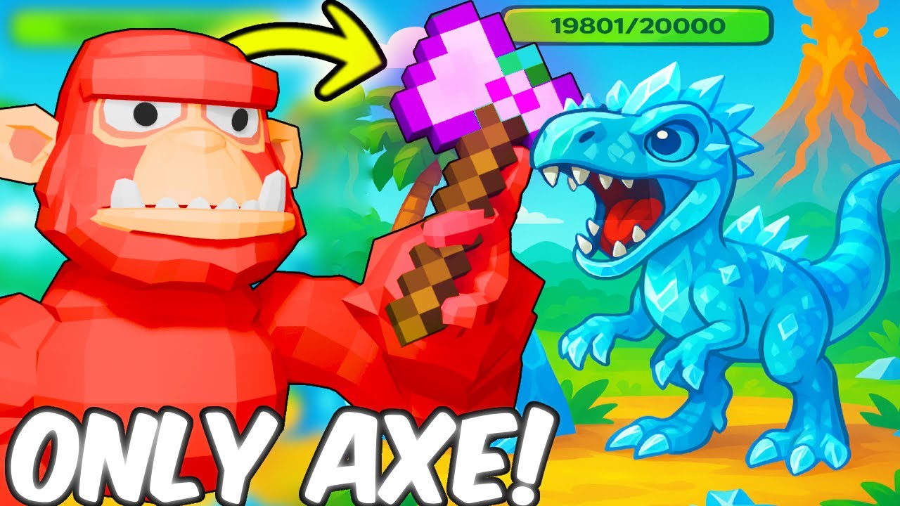 I Tried Hunting EVERY DINOSAUR with ONLY an AXE in UG VR (INSANE!)
