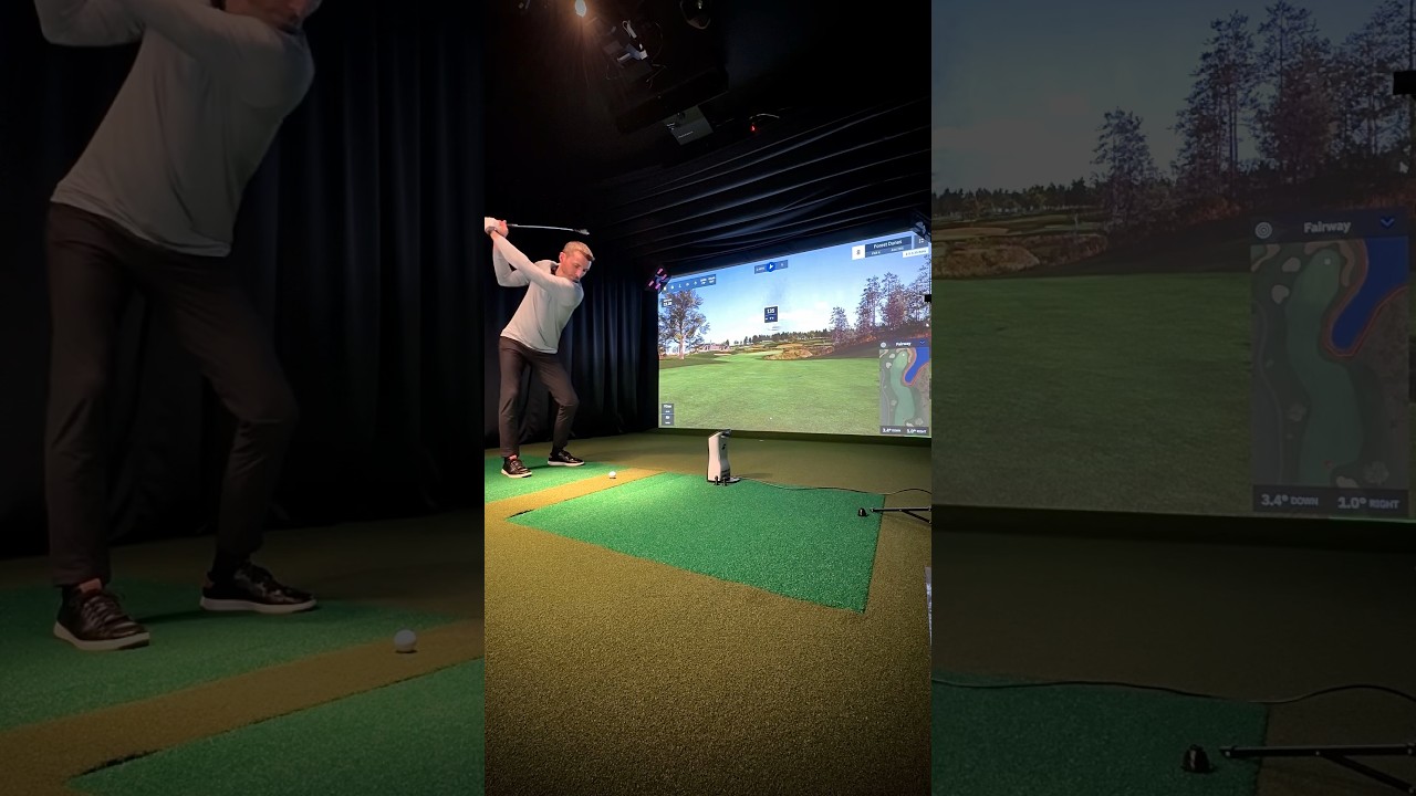 Foresight Sports QuadMax & GSPRO Golf Simulator Software - Custom Data Tiles! #golfsimulator #golf