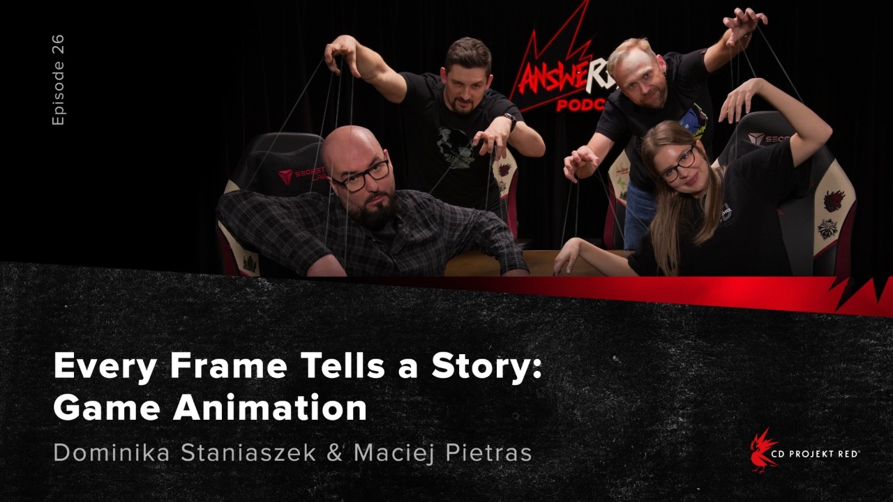 AnsweRED Podcast Episode 26 | Every Frame Tells a Story: Game Animation