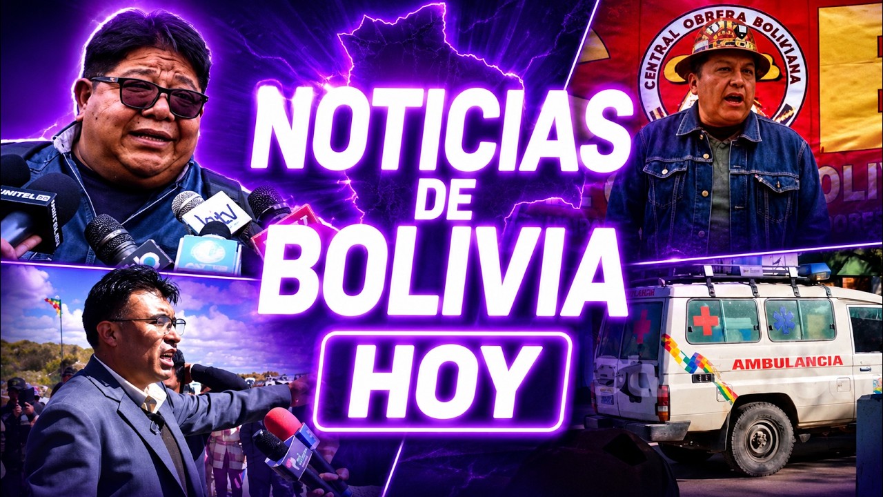 🔴 Noticias de Bolivia de hoy 13 de junio 2026, Noticias cortas de Bolivia hoy  Noticias #Bolivia