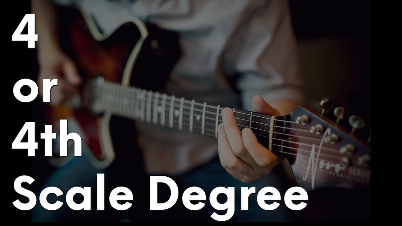 What Is 4 or The 4th Scale Degree In Music?