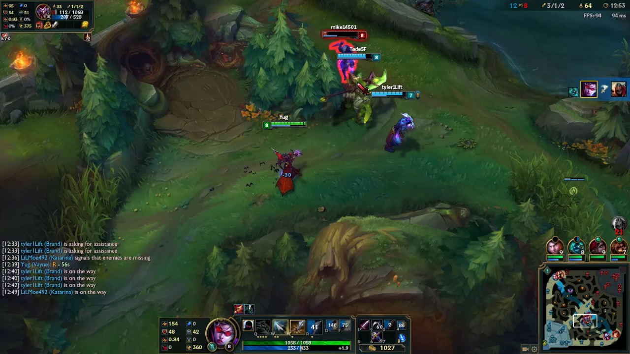 Yug PBE Season 7 Vayne early gameplay
