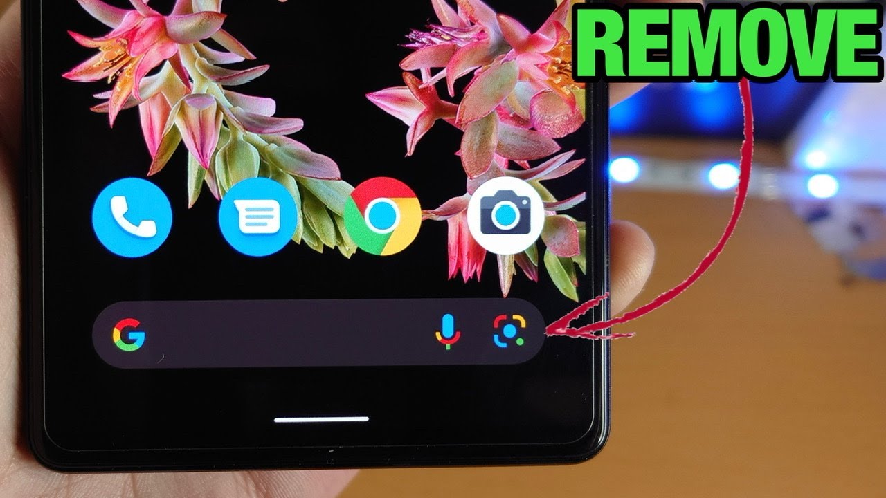 ANY Google Pixel How To REMOVE Google Search Bar from Home Screen!