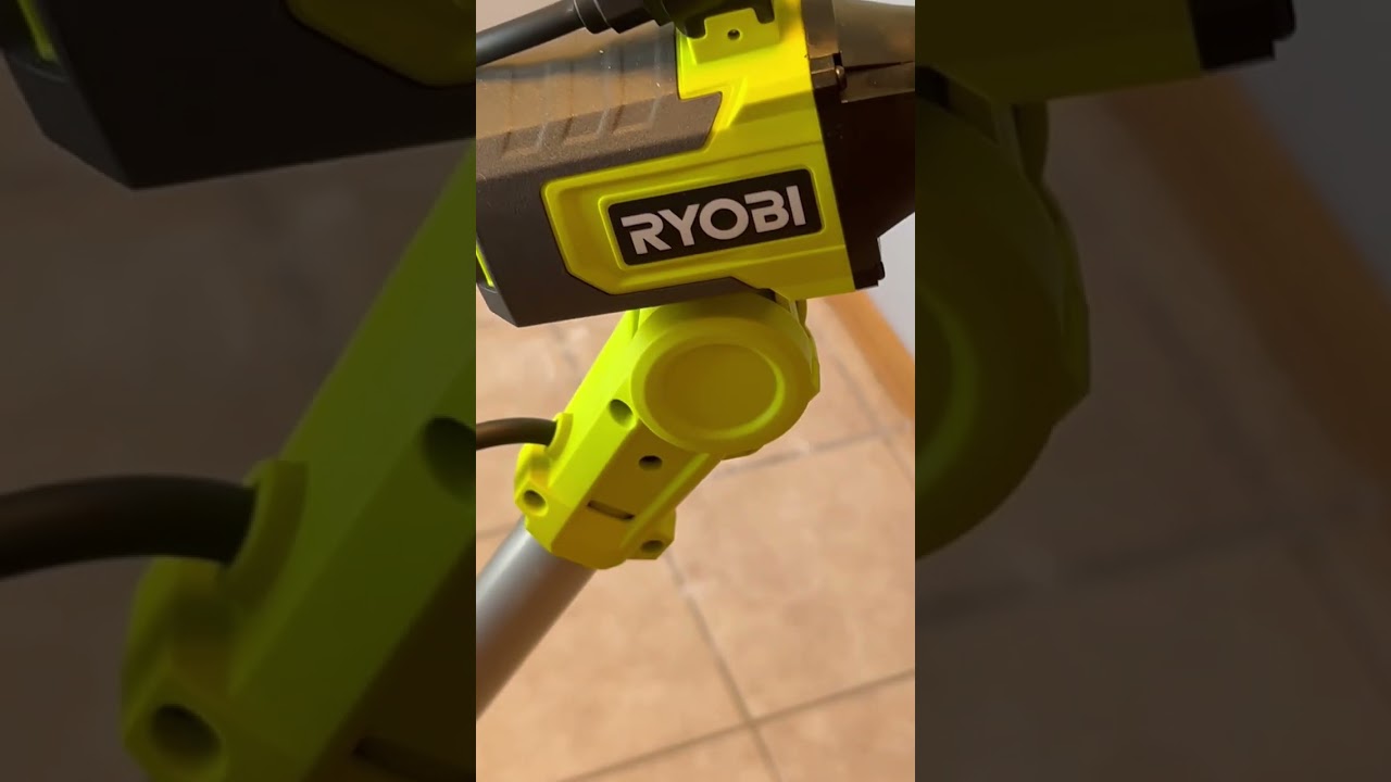 Ryobi Power Scrubber Cleaning Tile and Grout Joint