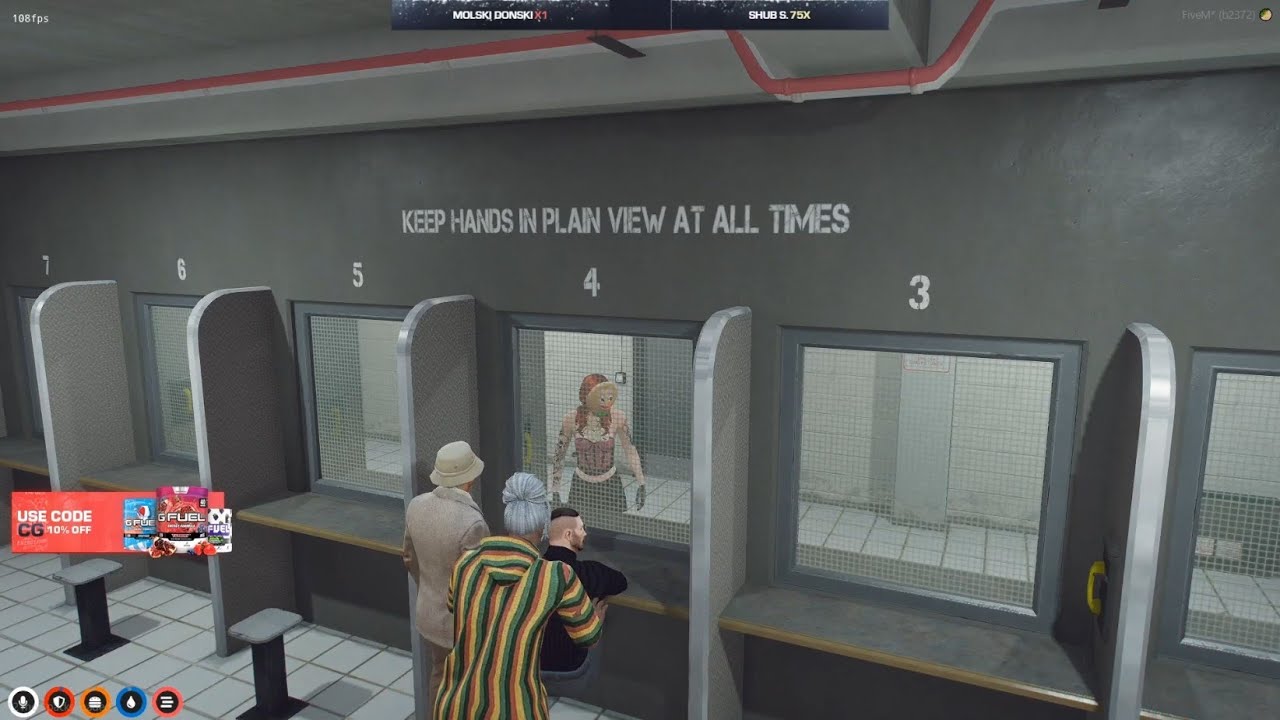 Перспектива Раме: апрельский визит в тюрьму | nopixel 3.0