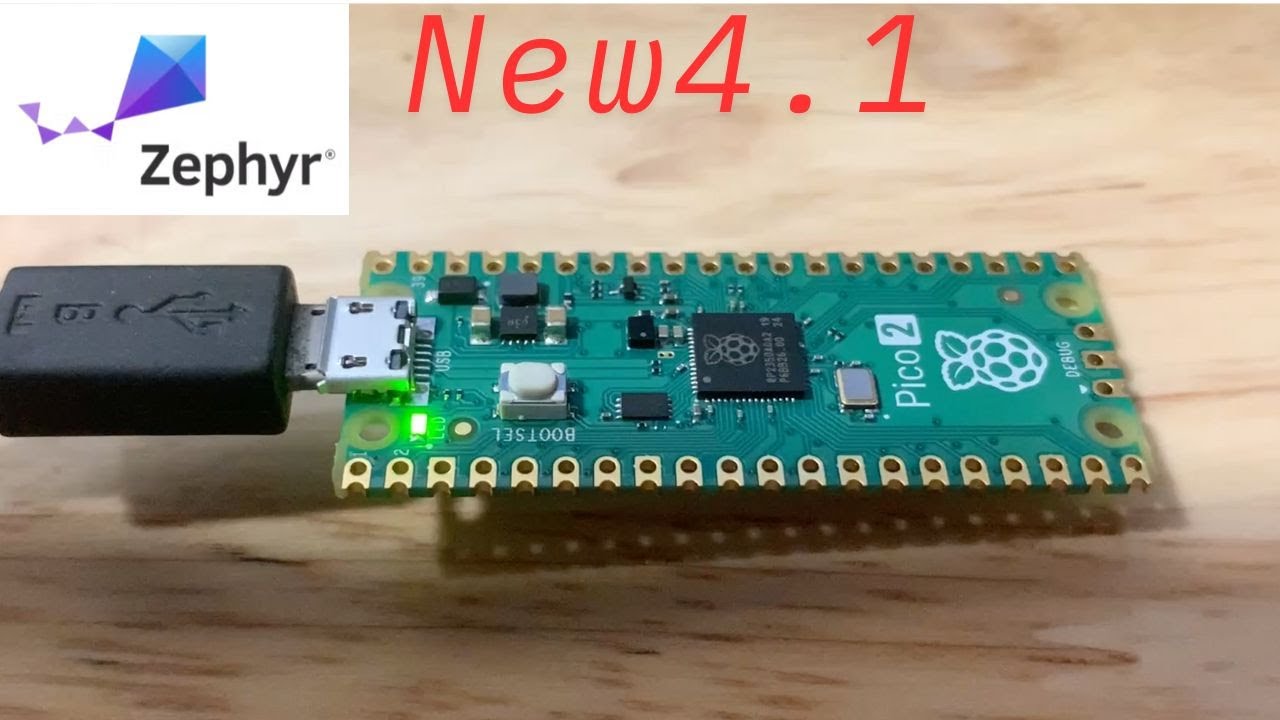 Zephyr project: Zephyr rtos on Raspberry pi pico 2