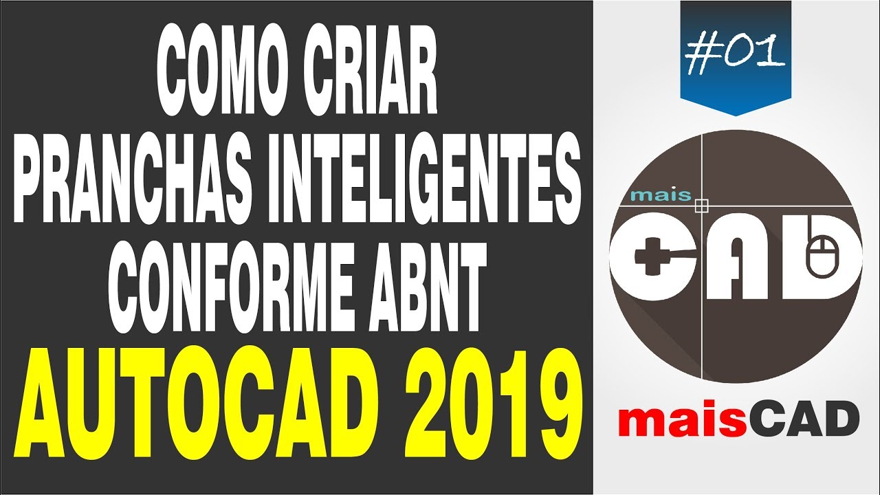 Como criar pranchas inteligentes conforme ABNT - AutoCAD