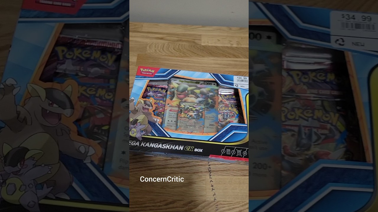 POKEMON TCG: Mega  KANGASKHAN EX BOX