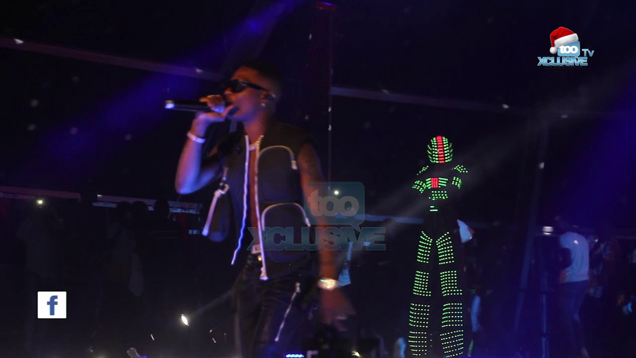 Wizkid's Grand Entrance To Starboy Fest Lagos