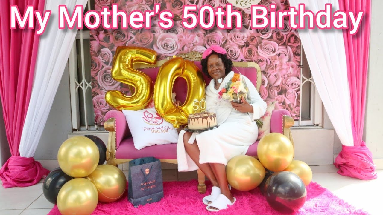 Mum's 50th birthday | South African Youtuber