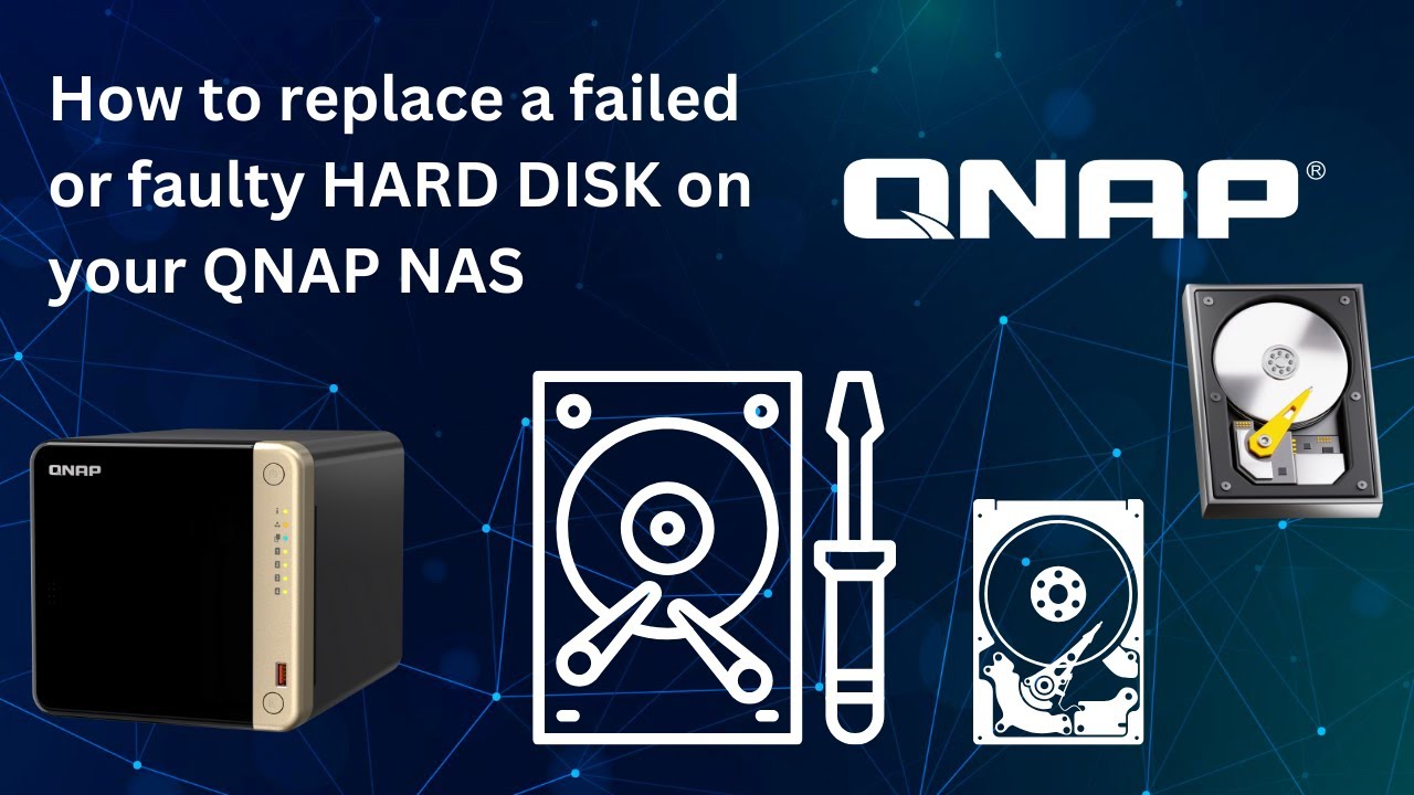 How to replace a failed or faulty HARD DISK on your QNAP NAS | 2024 |