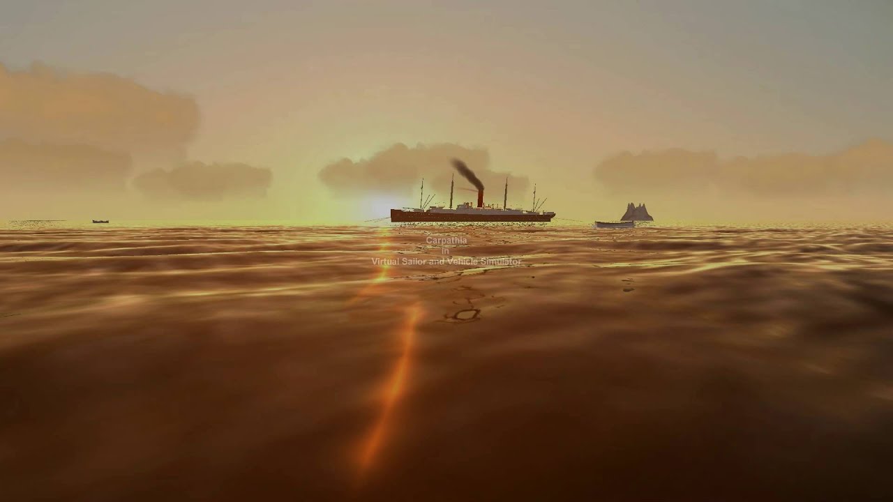 R.M.S Carpathia in Virtual Sailor (WIP)