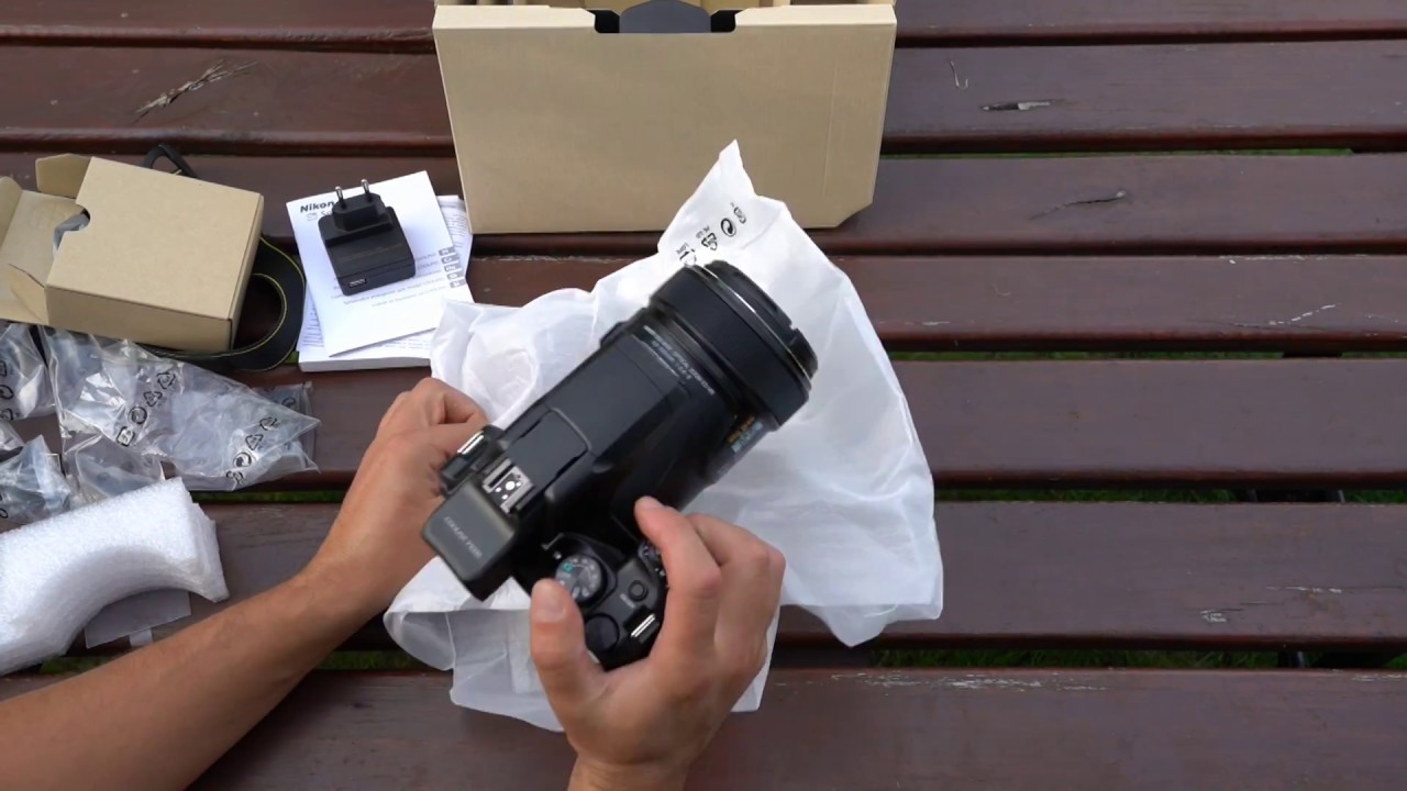 Nikon Coolpix P1000 - unboxig