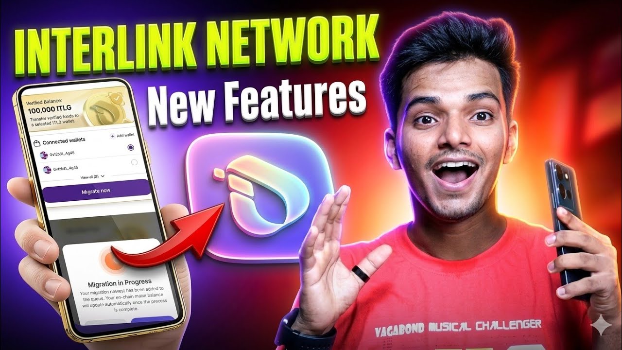 🚀 Interlink Network New Features | ITLG Token Migration | Interlink Mining App Latest News🔥