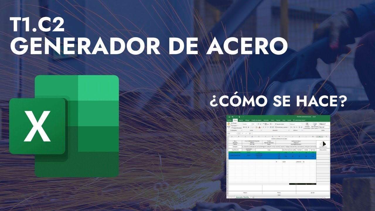 T1.C2 Generador de Acero | AGA EJERCICIOS