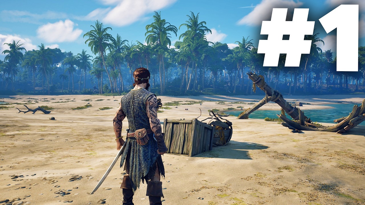 Прохождение игры Windrose, часть 1 - ВСТУПЛЕНИЕ (Полная версия игры)