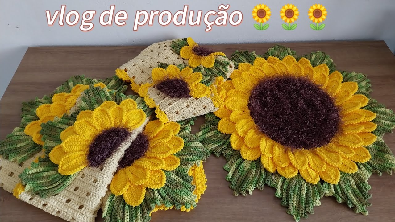 Vlog de produção do jogo de banheiro girassol 🌻 com novas informações 🌻🌻🌻