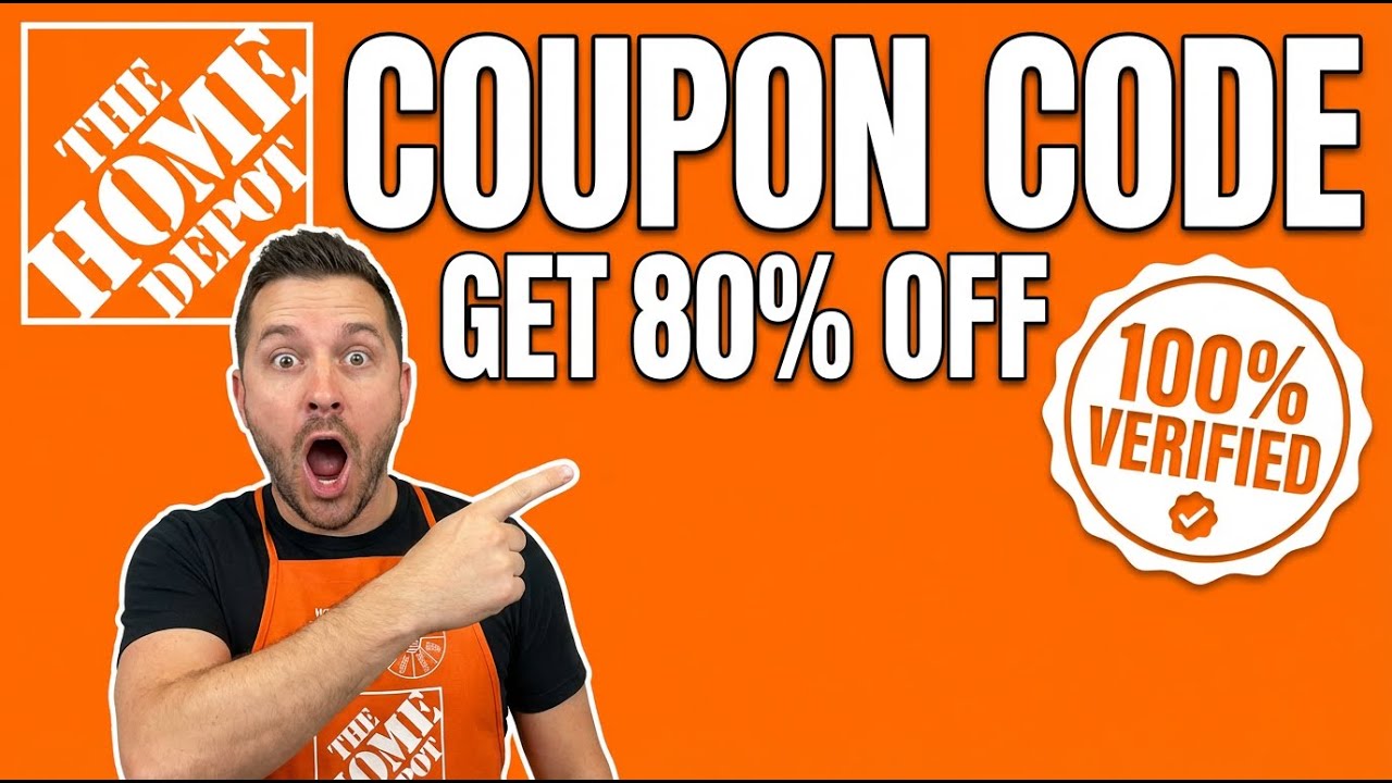 Home Depot Promo Code - Coupon Code - Discount Code - Voucher code