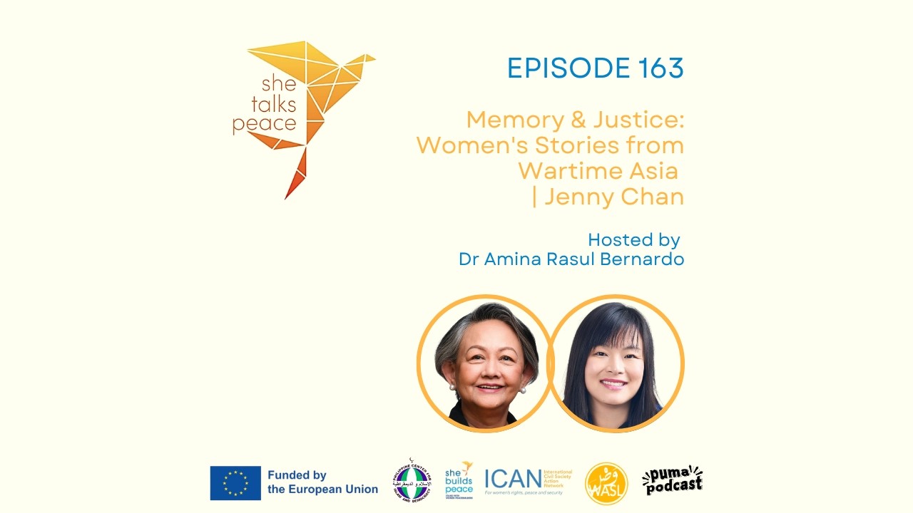 Эпизод 163. Память и справедливость: истории женщин из Азии военного времени | Дженни Чан