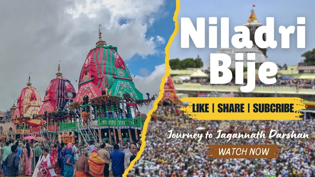 Niladri Bije: Journey to Jagannath Darshan | ନୀଳାଦ୍ରି ବିଜେ ରେ ଜଗନ୍ନାଥ ଦର୍ଶନ @pandabhaina #vlog21