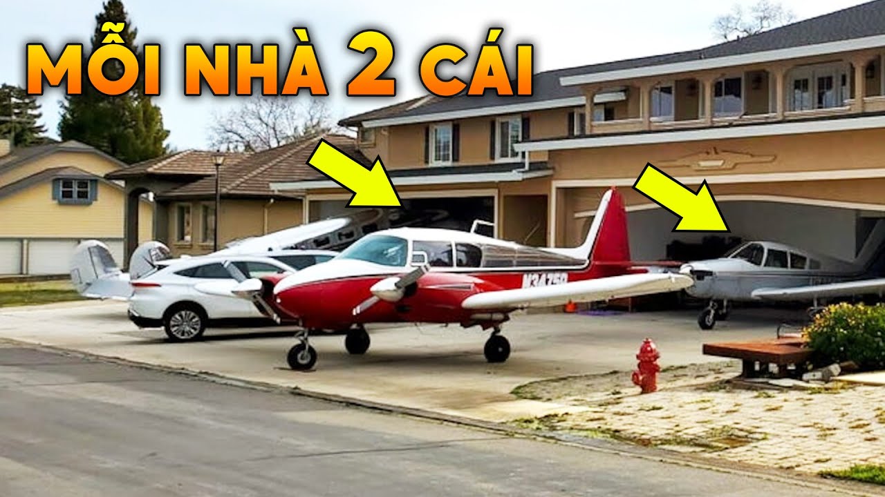 Choáng Ngợp Ngôi Làng Giàu Nhất Thế GIới - Nơi Người Dân Đi Ăn Sáng Bằng Máy Bay