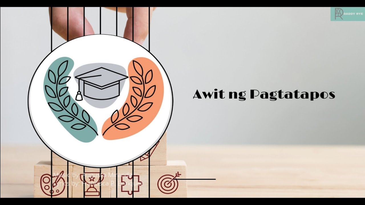 Awit Ng Pagtatapos ( Narito Na Ang Sandali) #deped #graduation