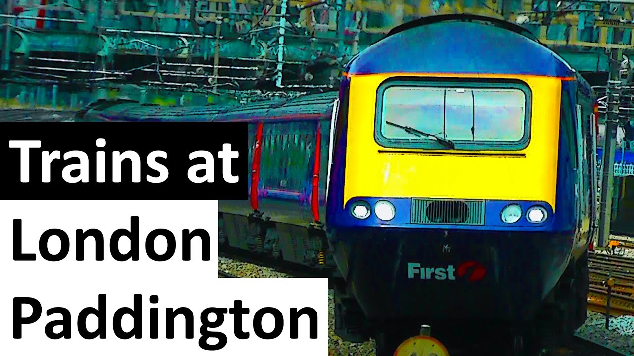 Trains at London Paddington 07/07/2015