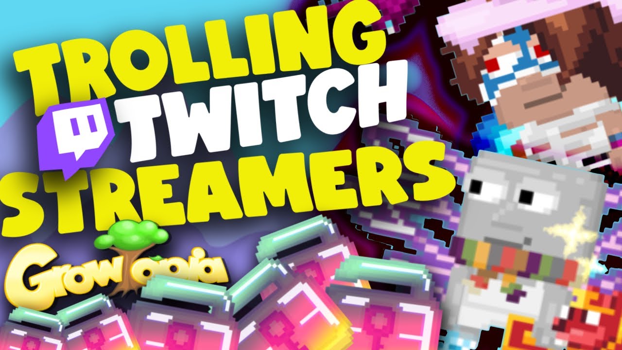 Trolling a Growtopia Streamer *FUNNY*
