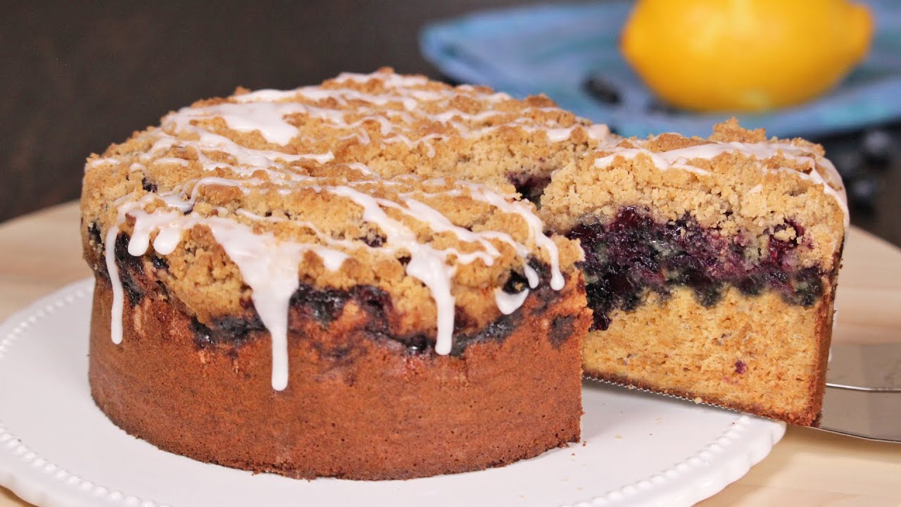 Blueberry Streusel Cake | How Tasty Channel