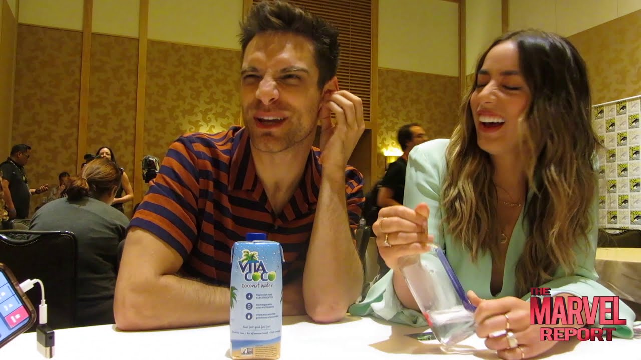 SDCC 2019 Agents of SHIELD Interview: Chloe Bennet and Jeff Ward