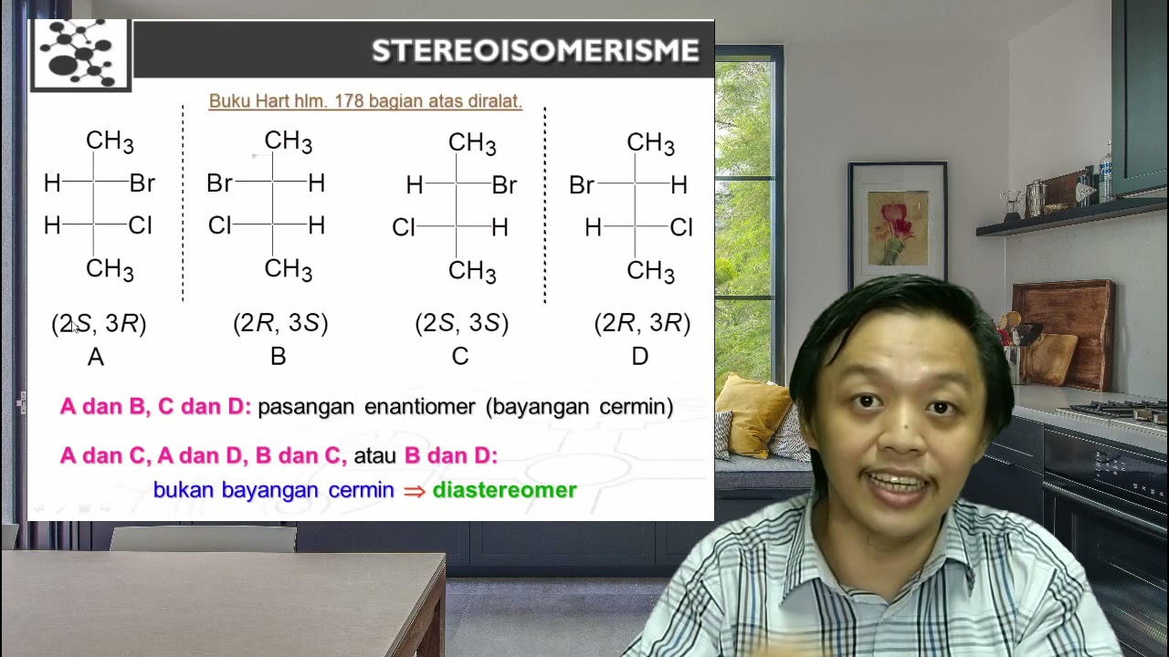 KOD3 UTS 07 C Stereoisomerisme Diastereomer, Bentuk Meso, Tata Nama EZ Alkena