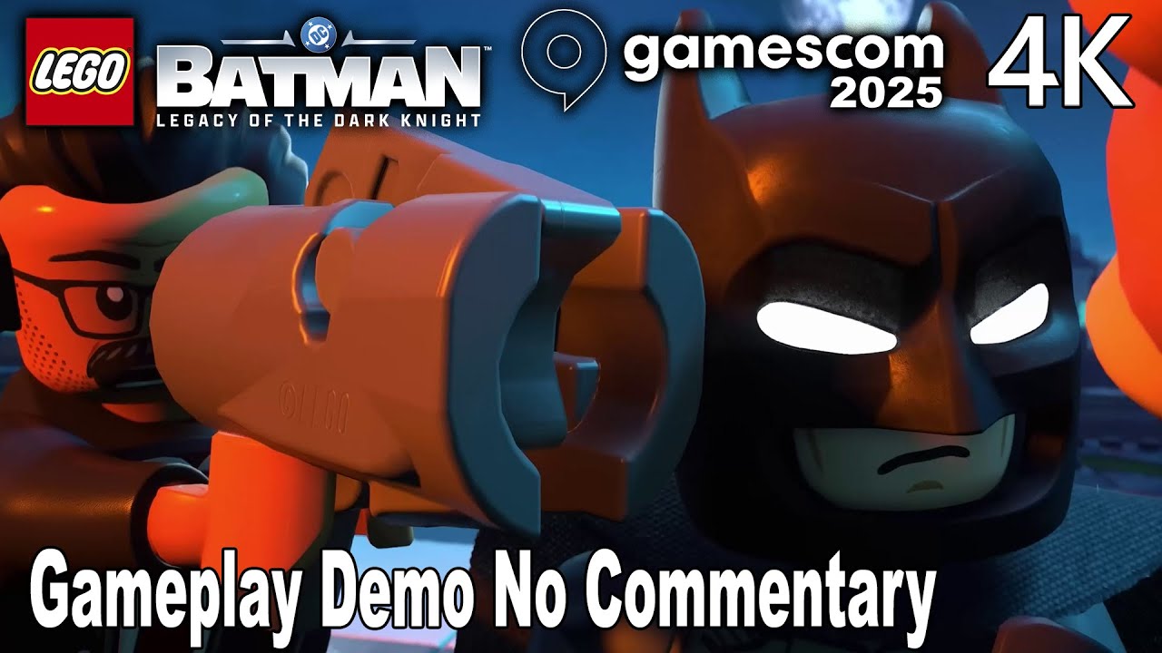 LEGO Batman Legacy of the Dark Knight Gameplay Demo 4K (No Commentary) | gamescom 2025