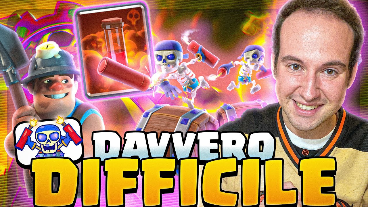 Giochiamo il Mazzo PIU' SKILLATO di Clash Royale!! Deck di Mohamed Light!!