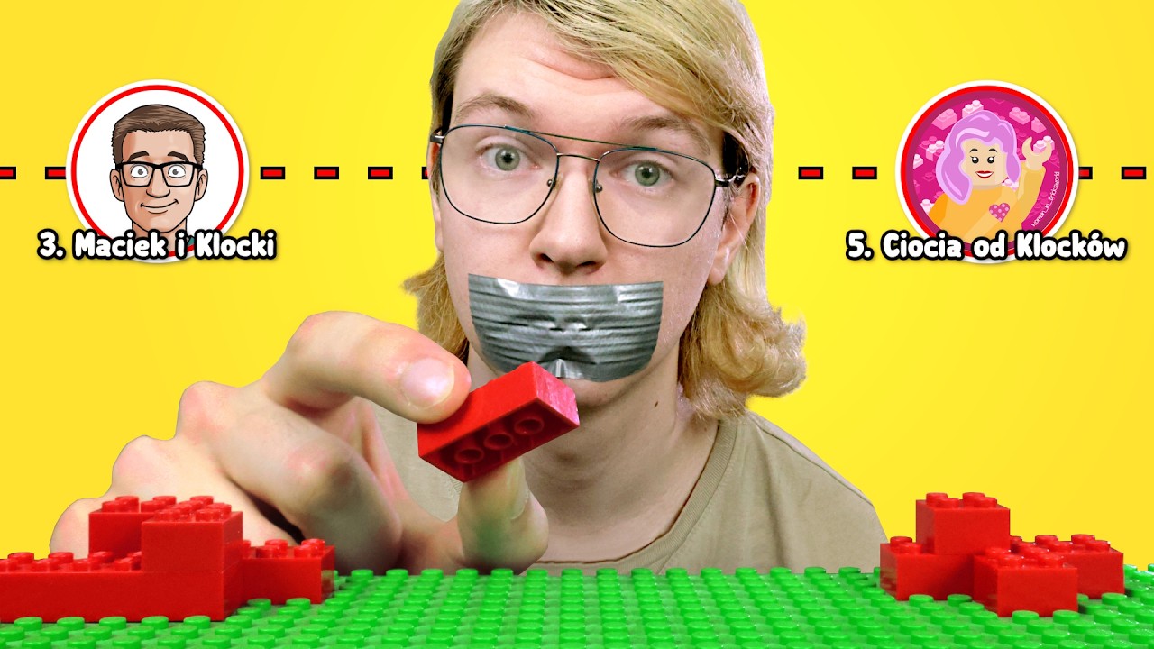 7 LEGOTUBERÓW BUDUJE BEZ KOMUNIKACJI (EDYCJA 2)