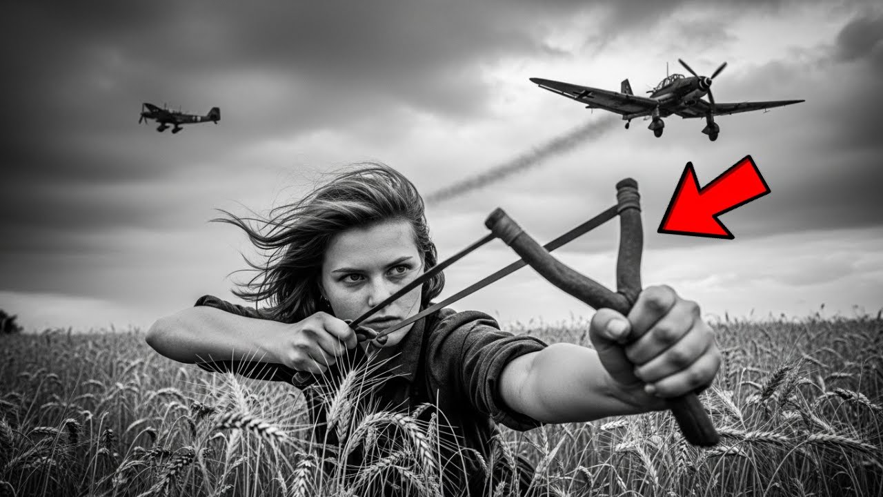 How One Farm Girl's 'CRAZY' Slingshot Technique Shot Down a German Stuka Bomber