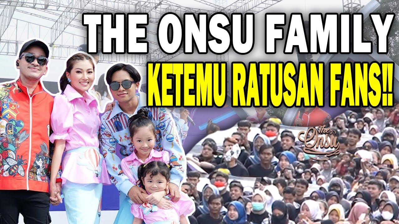 THANIA BERANI‼️ TAMPIL DI DEPAN RATUSAN ORANG‼️ | THE ONSU FAMILY