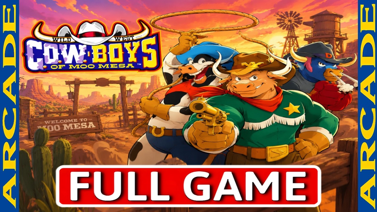 Wild West C.O.W. Boys of Moo Mesa - FULL GAME Walkthrough Longplay