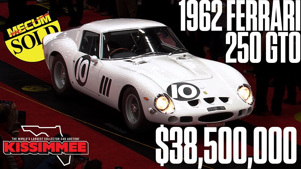 One-of-One Ferrari 250 GTO Sells for $38.5 Million at Mecum Kissimmee